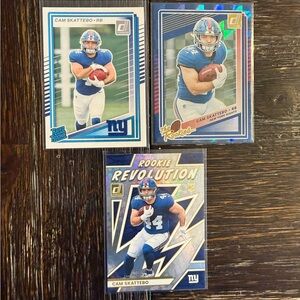 Cam Skattebo Rookie cards